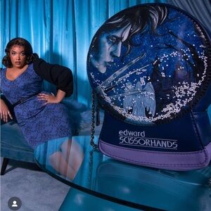 Vixen By Micheline Pitt- Edward Scissorhands Snow Globe Bag